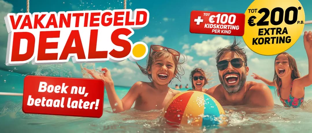 Vakantiegeld Deals - méér vakantie voor je geld