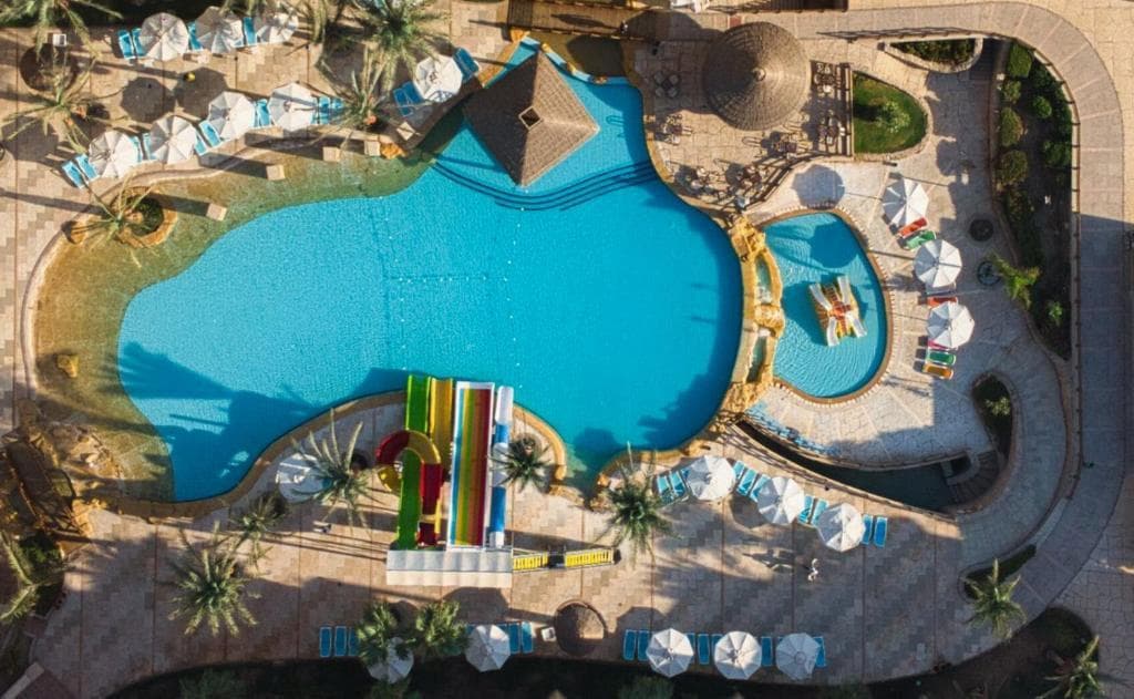 Topdeal: 8 dagen Hurghada in Eagles Downtown Zahabia Resort & Aqua Park – slechts €410