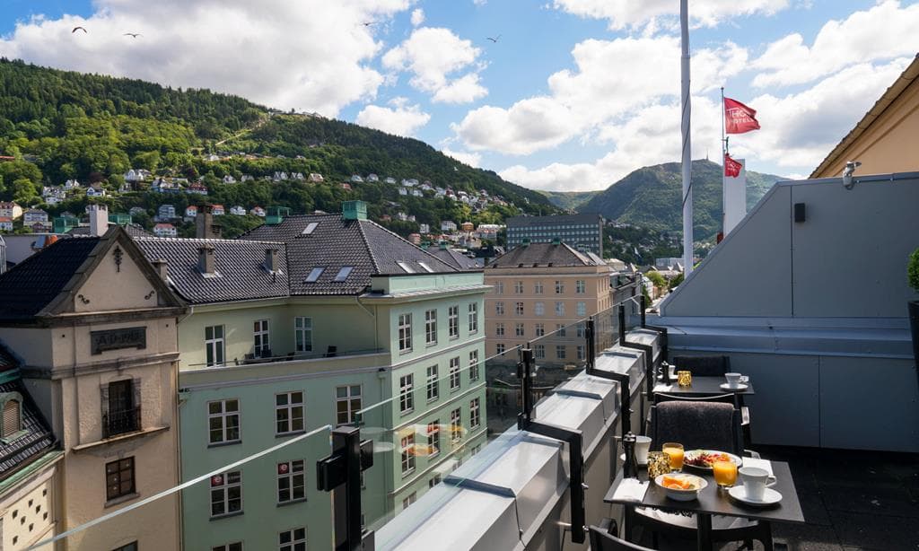 Topdeal: 4 dagen Bergen in Thon Hotel Bristol voor €552