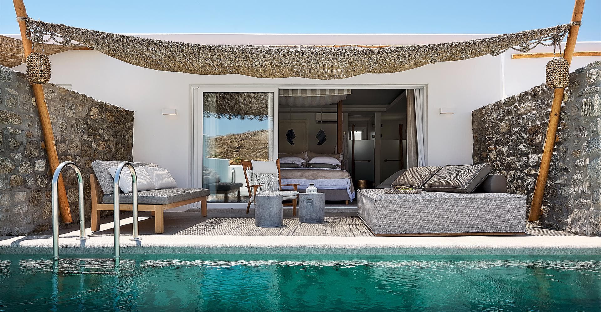 Ultiem genieten: 8 dagen Palladium Mykonos in Platis Yialos voor €925