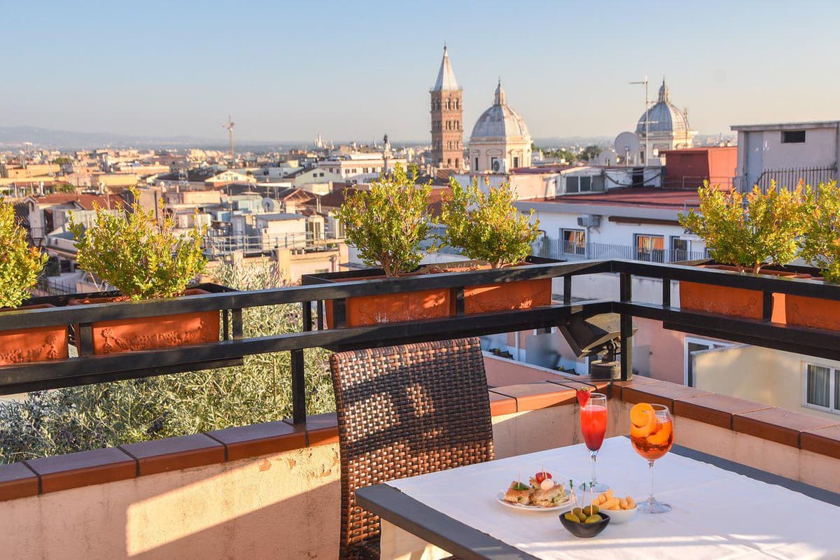 3 daagse stedentrip naar Diana Roof Garden in rome, italie