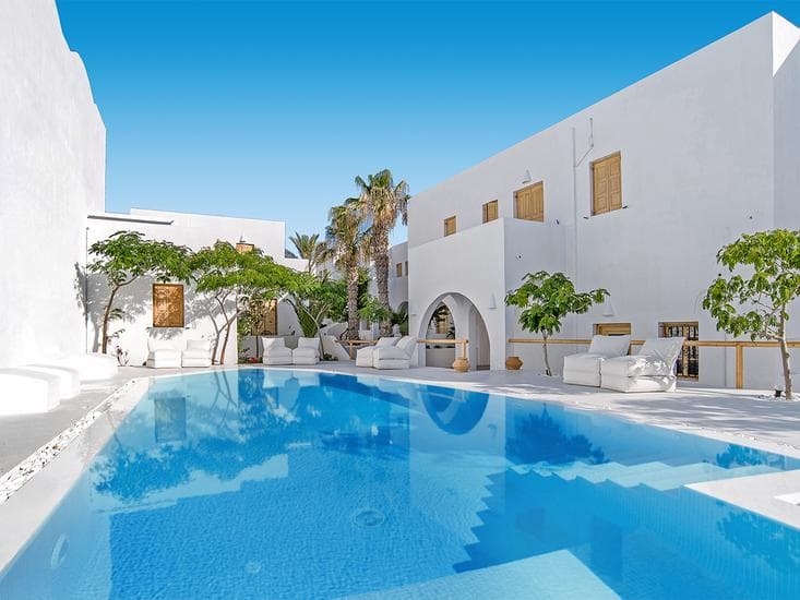 Wauw-factor: 8 dagen Santorini Blue Boutique in Kamari voor €1224